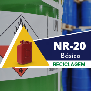 NR 20 - SEGURANÇA COM LÍQUIDOS E INFLAMÁVEIS - BÁSICO RECICLAGEM